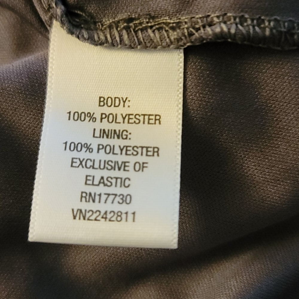 Xxl grey elastic waist gothic skirt - Picture 8 of 8